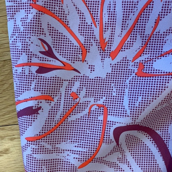 adidas ClimaCool Skort Purple Orange Floral / Lightweight / Pockets / Size 12 - Picture 8 of 16